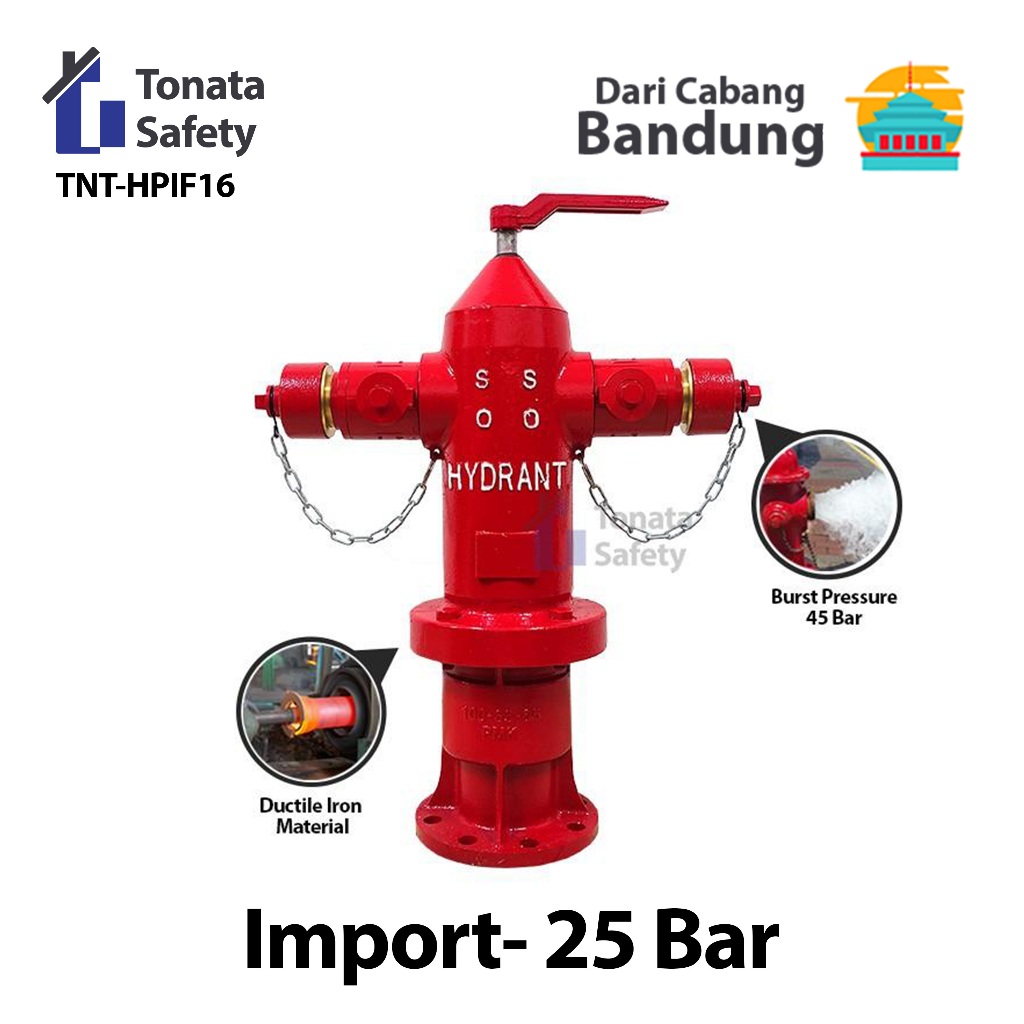 Hydrant Pillar Two Way Machino / Import