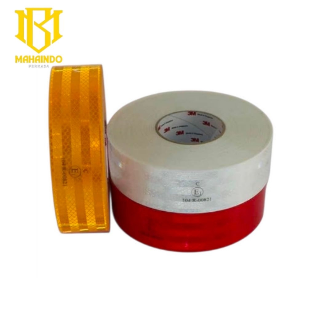 3M Stiker Reflektor 104 R E1 Stiker Reflektor 3M 983 Diamond Grade Original 10mtr