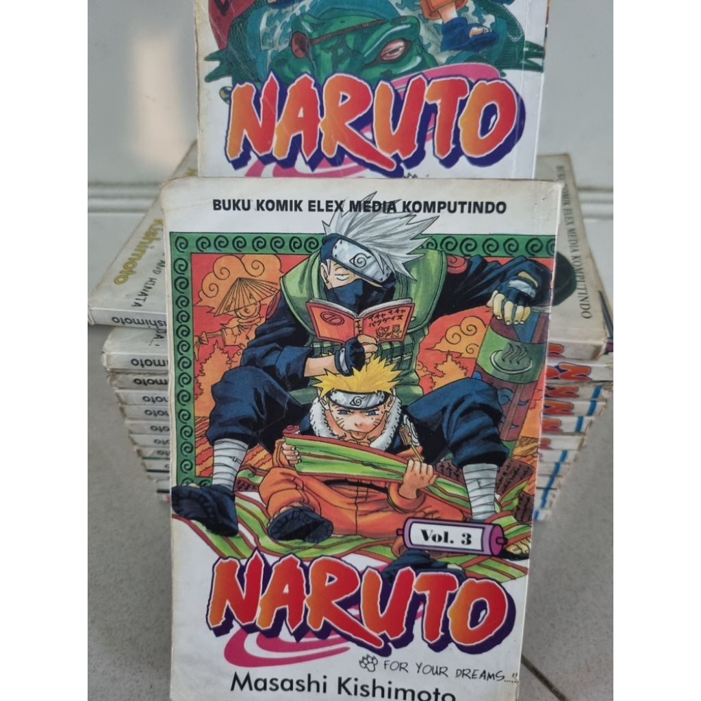 komik naruto 1-72 cabutan