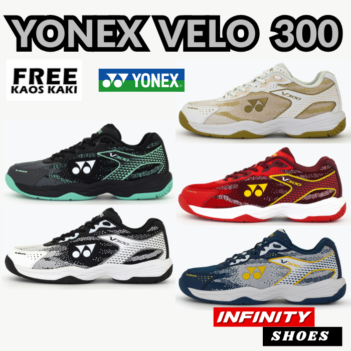 Yonex VELO 300 Badminton Shoes - Sepatu Badminton Original Yonex