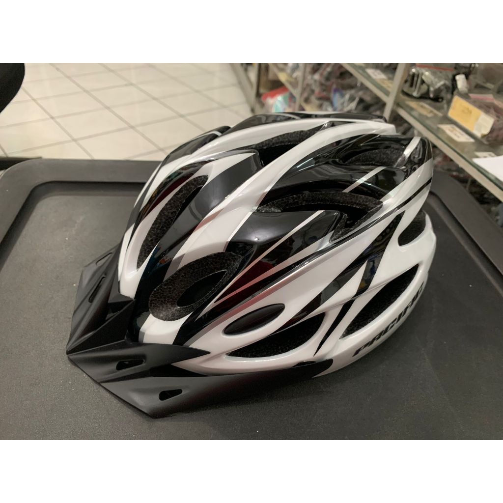 HABISIN STOK TOKO - Helm Sepeda Dewasa Merk Pasific Original LED NYALA