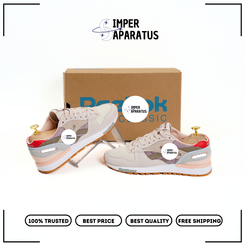 Sneakers Reeb0k GL 6000 Pink Unisex Vietnam