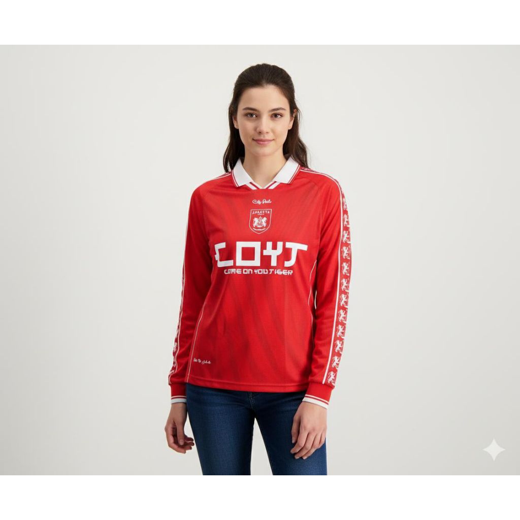 Modern Classic Jersey Persija | Jersey Persija Lengan Panjang | Jersey Persija Funtasy