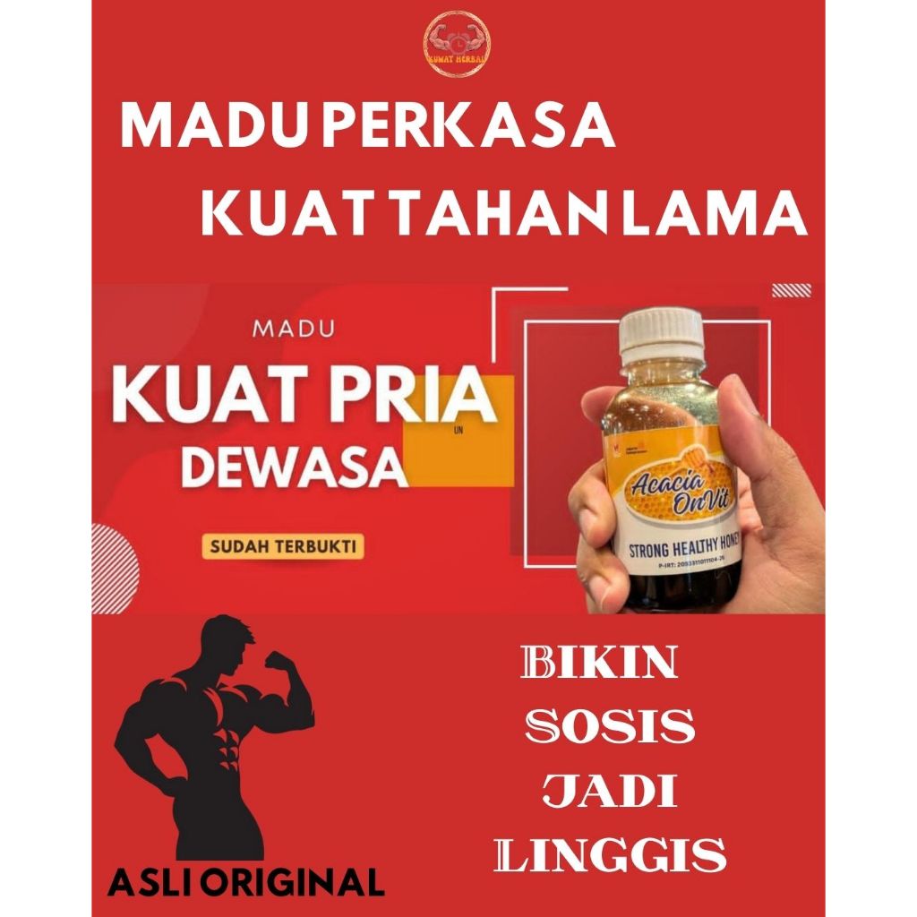 Madu Acacia onVIT strong healthy honey (madu stamina pria)