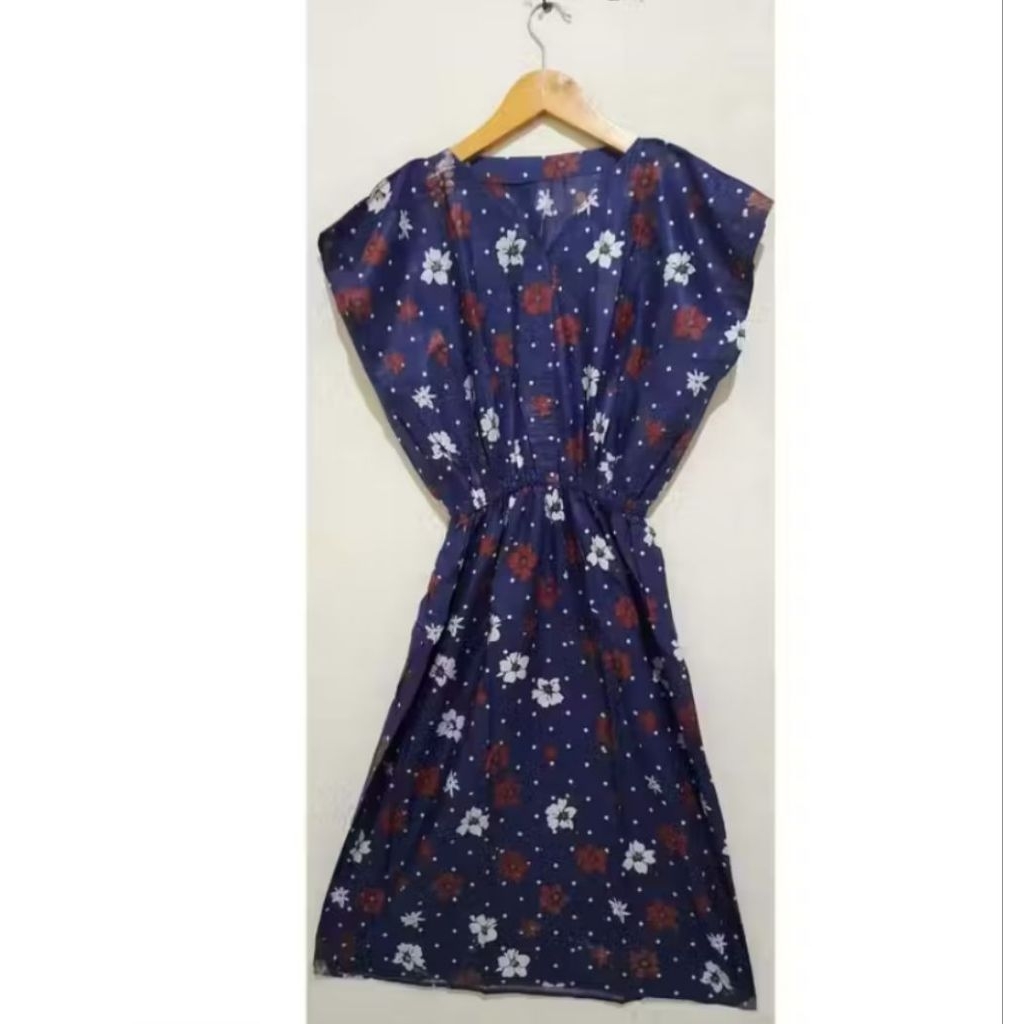 Daster Manohara Murah Bahan Rayon Premium Adem Lengan Pendek Wanita Kekinian Anti Luntur