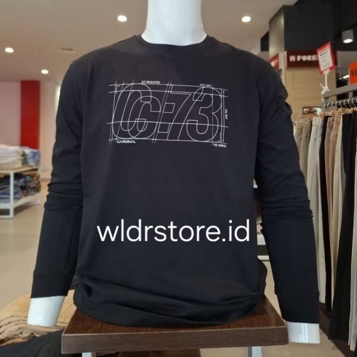 KAOS PRIA CARDINAL 007 ORIGINAL LENGAN PANJANG