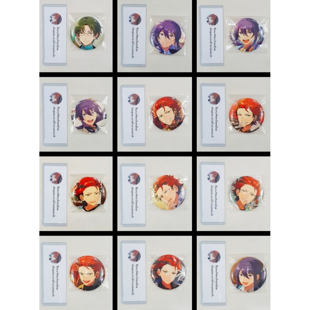 Ensemble Stars Enstars Can Badge Casual & Idol Side Akatsuki