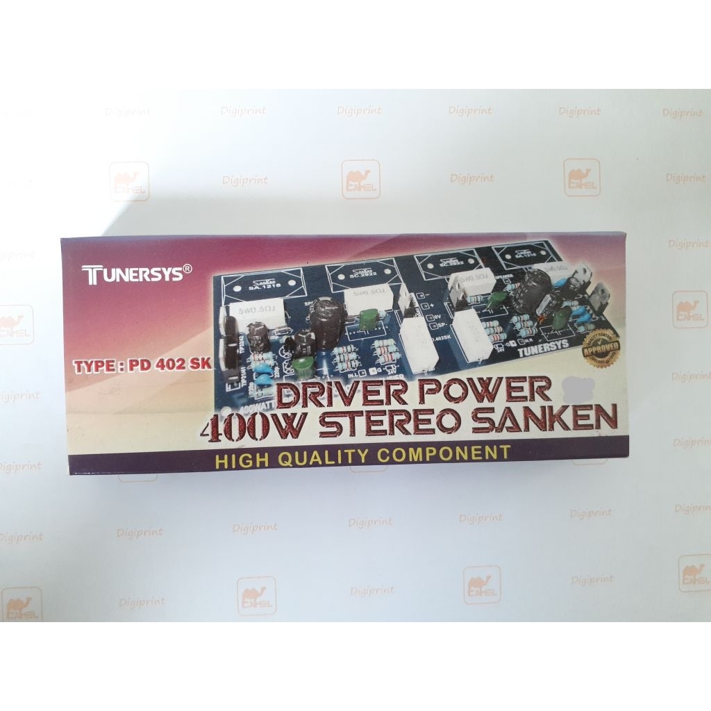 Driver Power Sanken 400 Watt Stereo