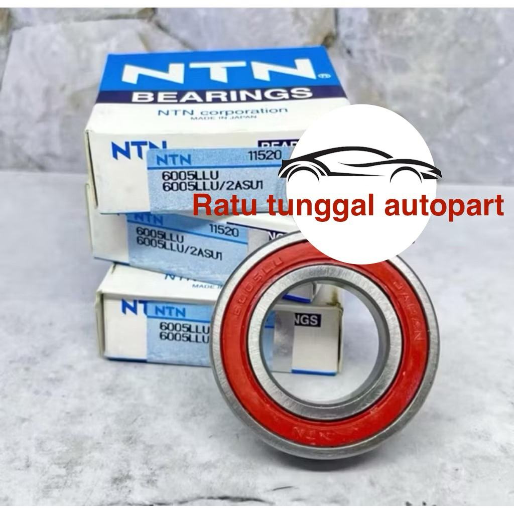 BEARING 6005 LLU NTN TUTUP KARET 6005LLU NTN