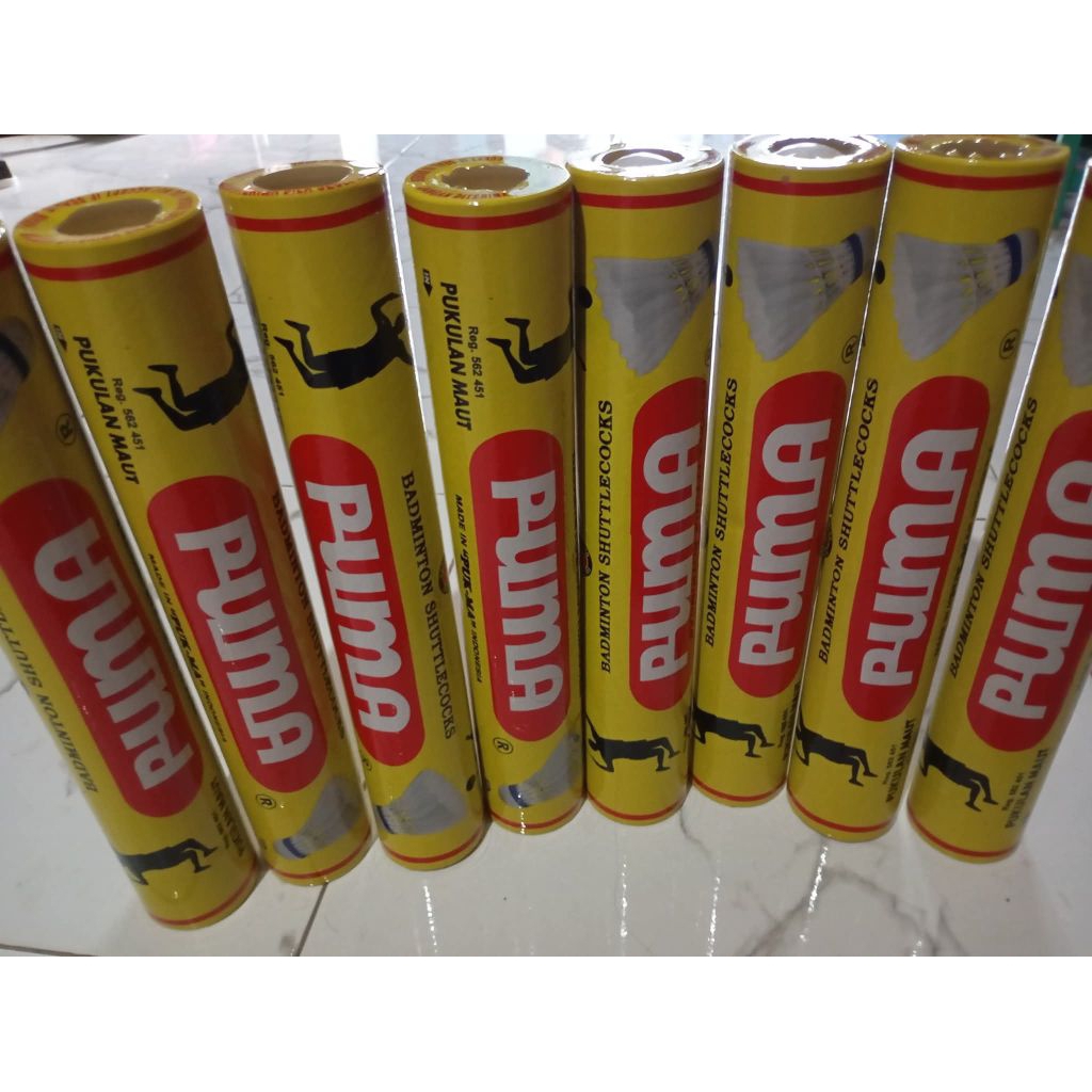 shuttlecock Puma Kuning
