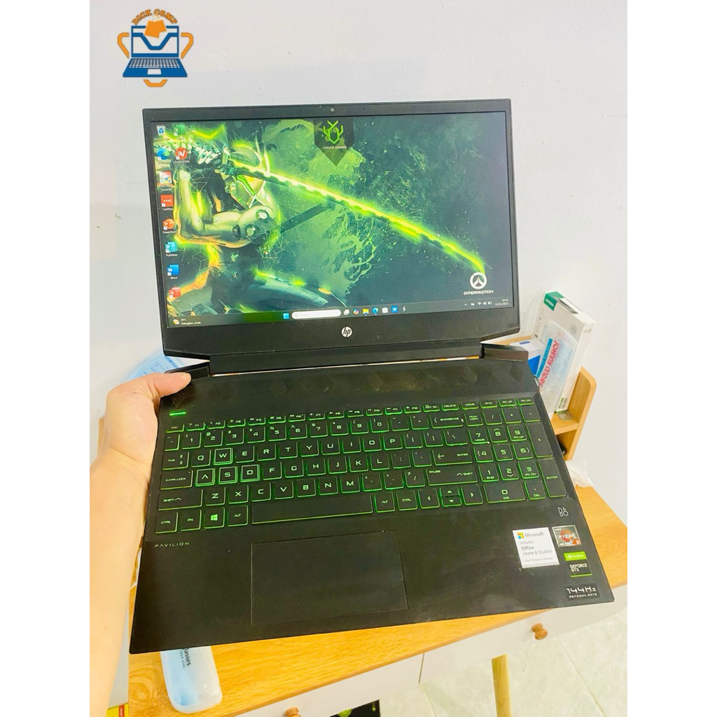 Hp Pavilion 15 gaming. Ryzen 5 4600H. ram 16/512gb ssd. Gtx 1650 4GB. normal
