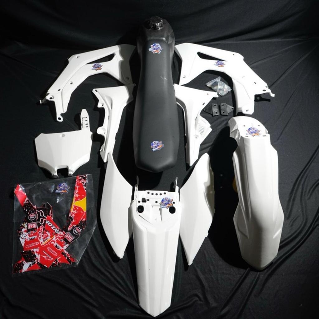 COVER BODY SET Body Full Set CRF 450 SUPERMOTO TRAIL - Putih