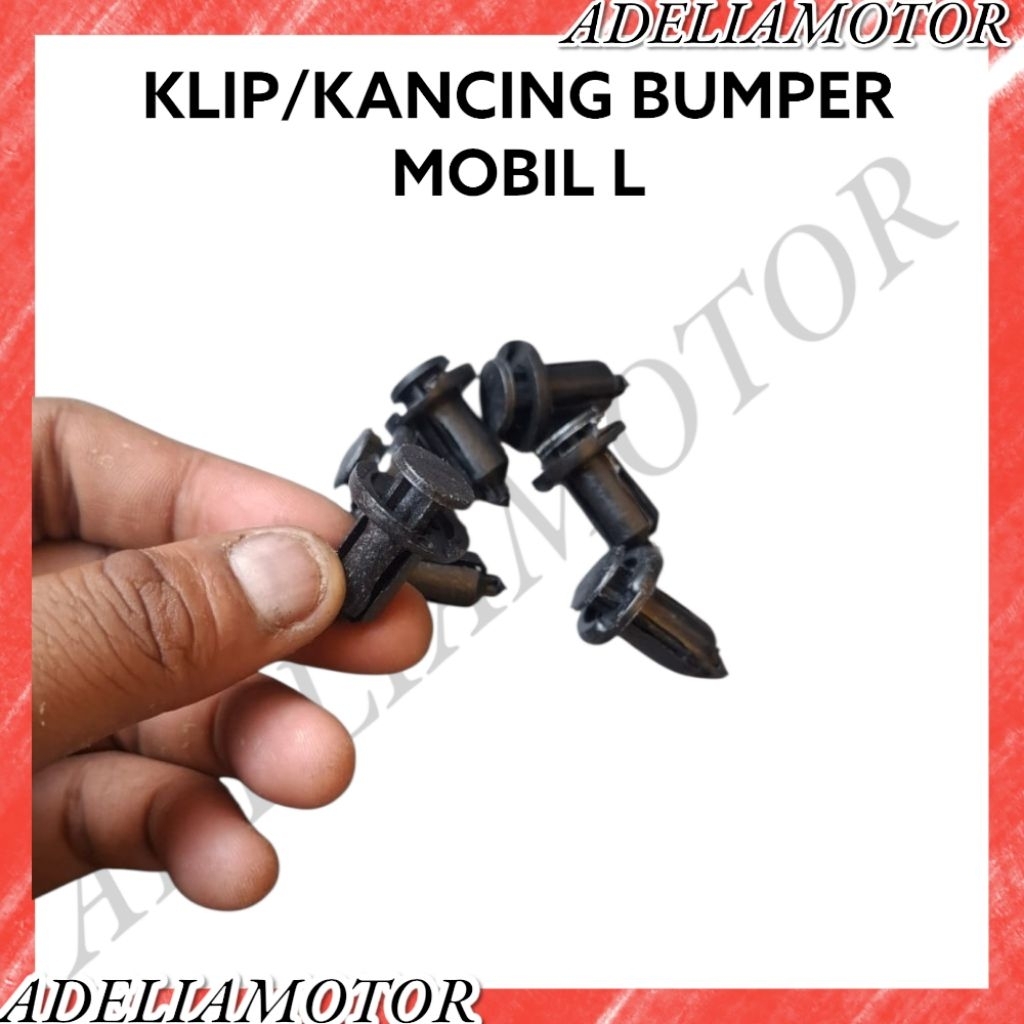 KLIP BUMPER HONDA BRIO MOBILIO JAZZ BRV CIVIC BAUT KANCING BEMPER BAHAN PLASTIK