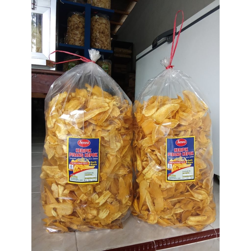 Kripik pisang tanduk /byar manis
