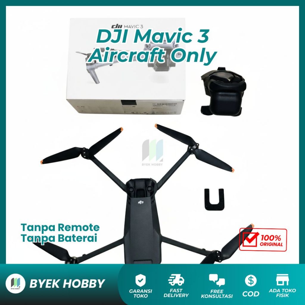 Original DJI Mavic 3 Dual Camera Aircraft Only RC RC-N1 / RC N1 Drone Second