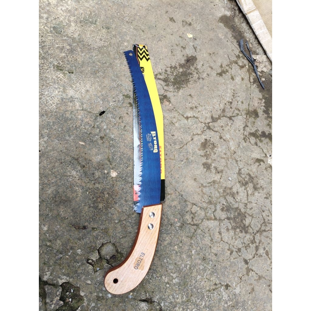 Gergaji Tangan Gergaji ELTORO Gergaji Dahan Kayu Tebal Kuat