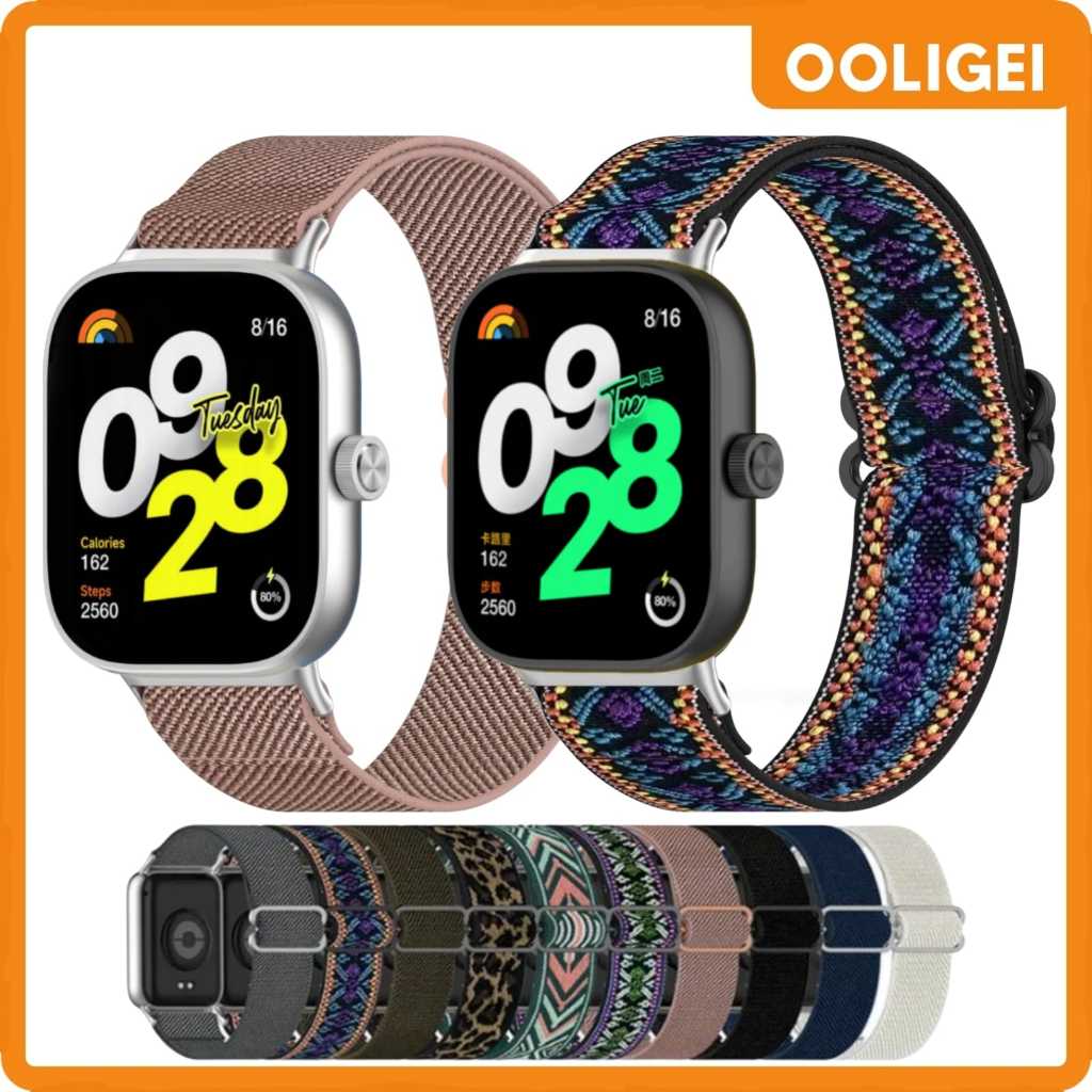 Nylon Strap For Redmi Watch 6 / Redmi Watch 5 / Redmi Watch 4 Strap Nilon Xiaomi Band 8 9 Pro