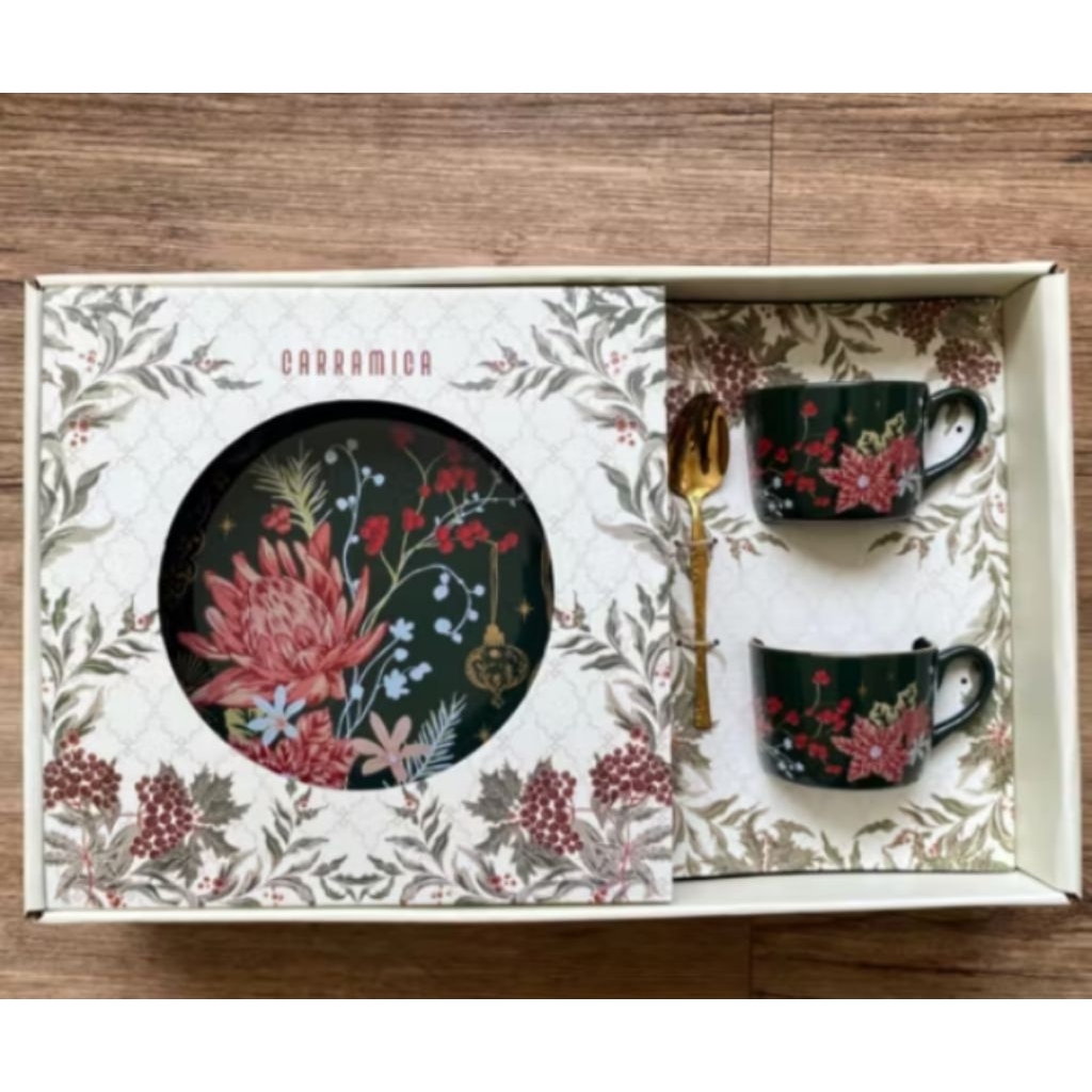 1Set Gelas Piring Premium 04