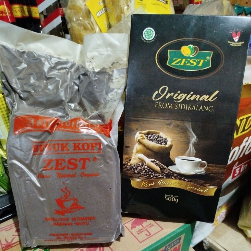 Zest Kopi Sidikalang (bubuk kasar) 500gr