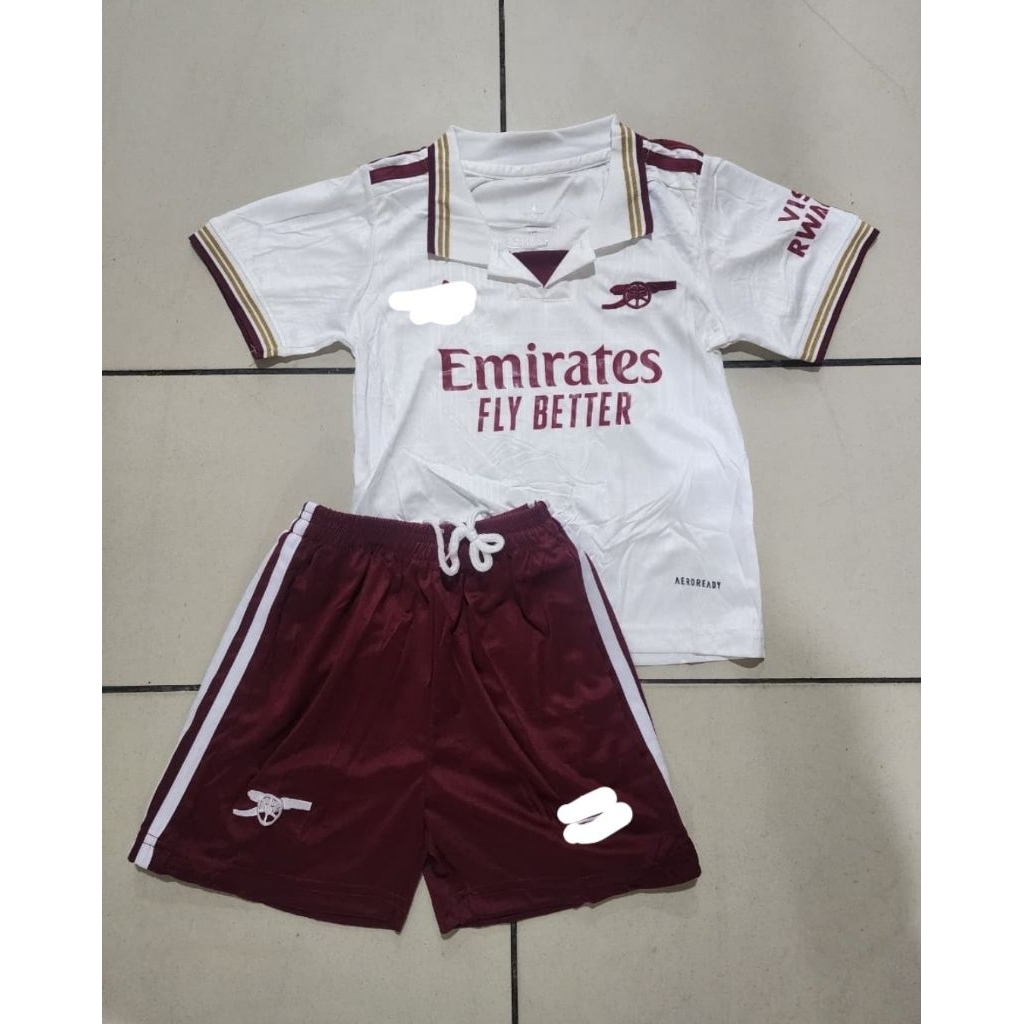 Stelan Setelan Jersey Kaos Baju Sepak Bola Arsenal The Gunners Home Away 3rd Third Training Special 