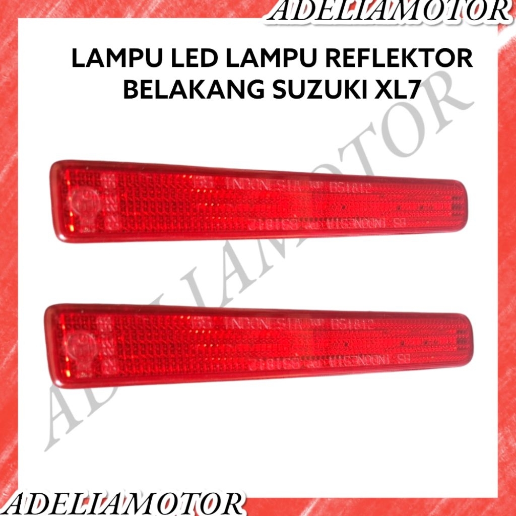 LAMPU REFLEKTOR BEMPER BELAKANG SUZUKI  XL7 LED