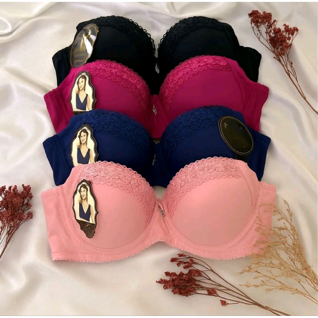 BRA push up kancing 2 Bra 086 cup A ukuran 34.36.38