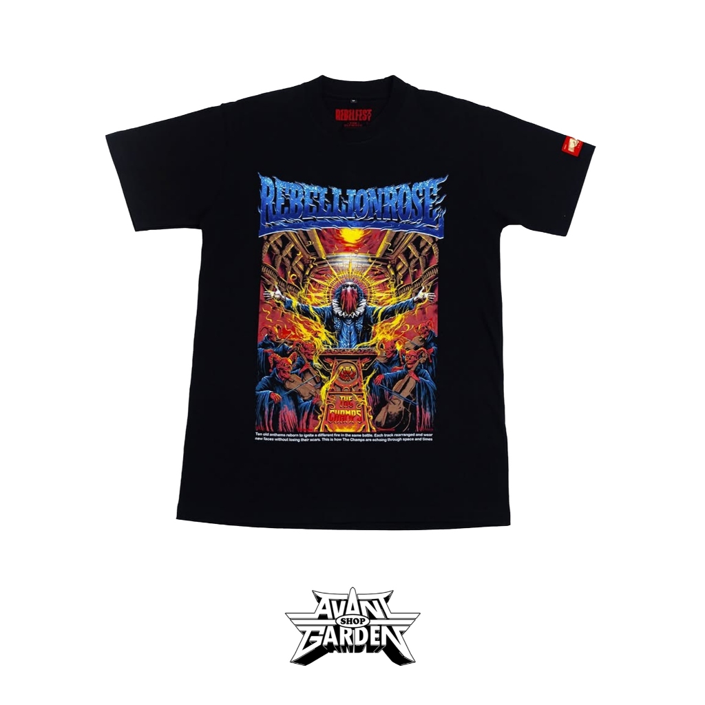 Kaos Rebellion Rose - The Champs (Official Merchandise YK Rebelfest)