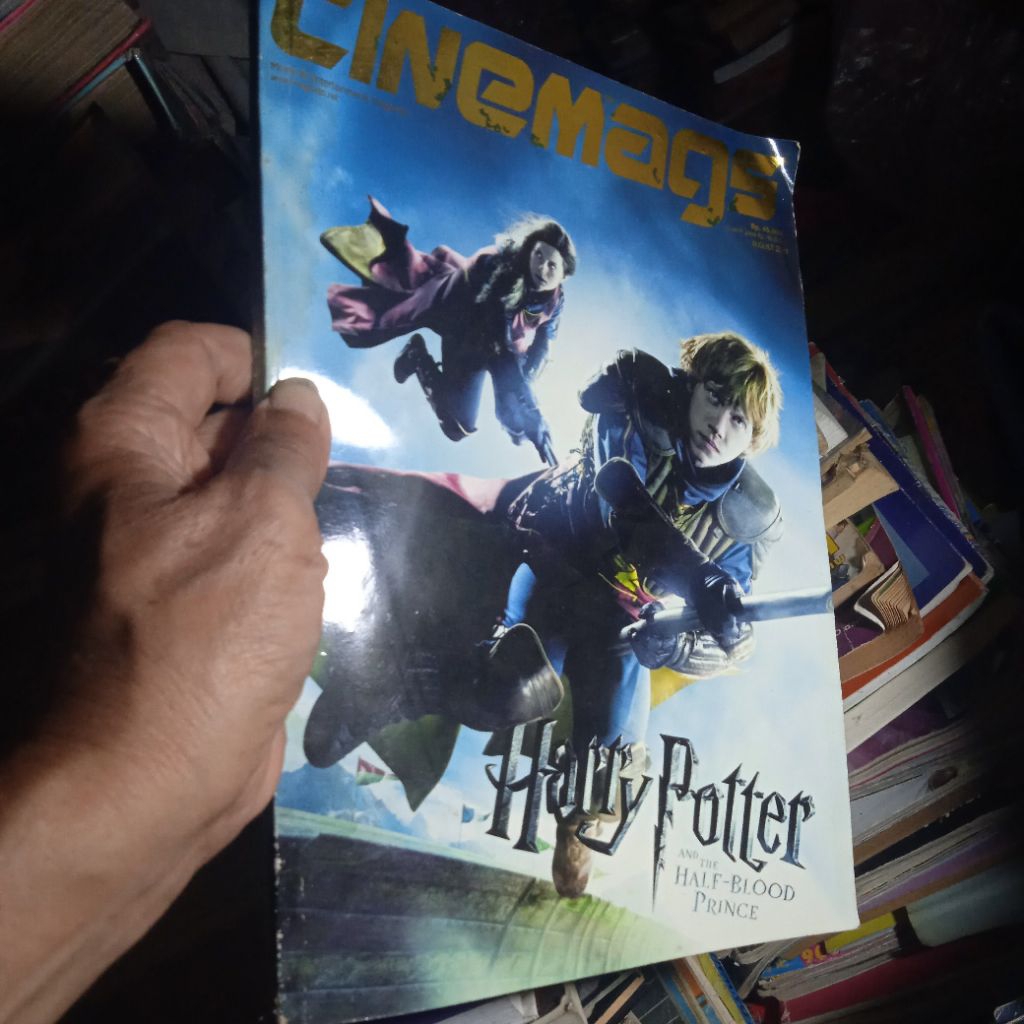 majalah Cinemags, Harry Potter dan film-film yang lainnya, majalah Lux original, full color