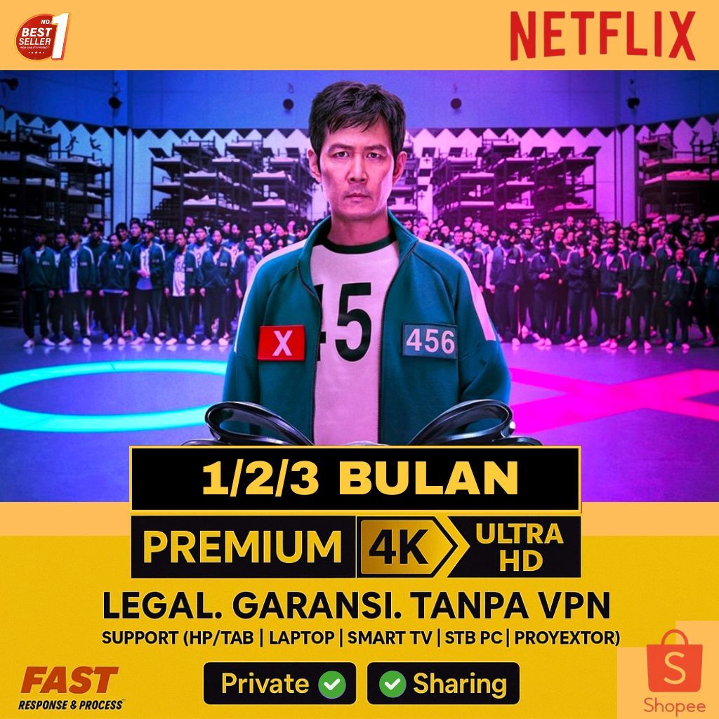 NETFLIX PREMIUM TAHUNAN AMAN BERGARANSI
