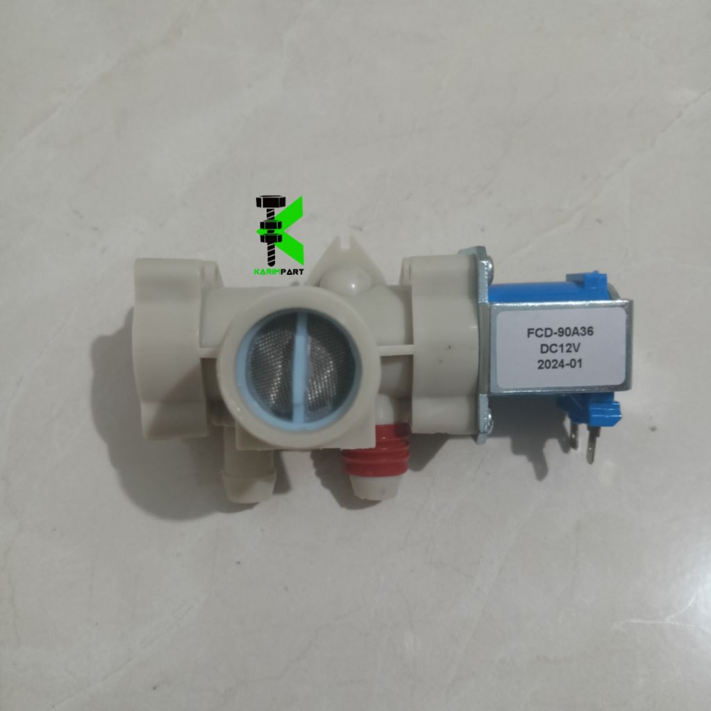 selenoid inlet valve mesin cuci LG top loading DC 12V