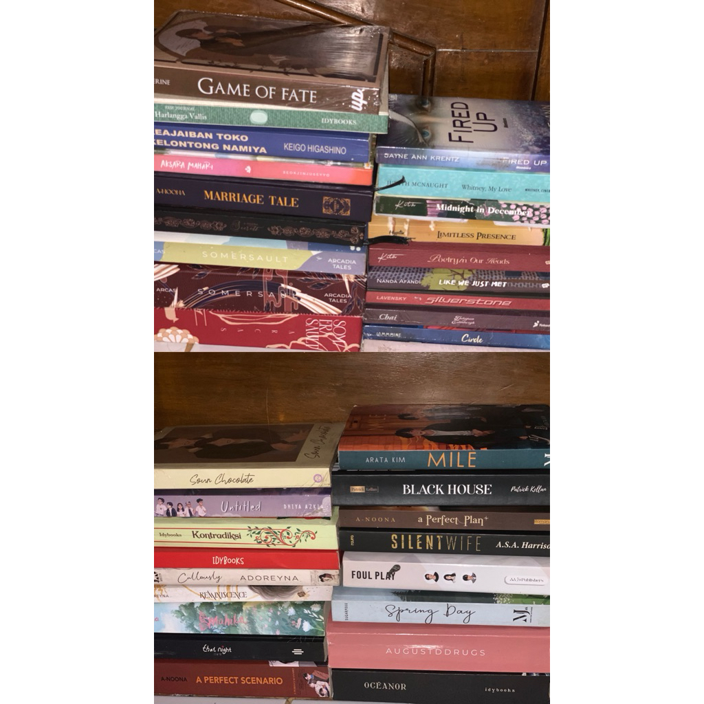 Preloved novel bts aksara mahari mahika eunoia kontradiksi