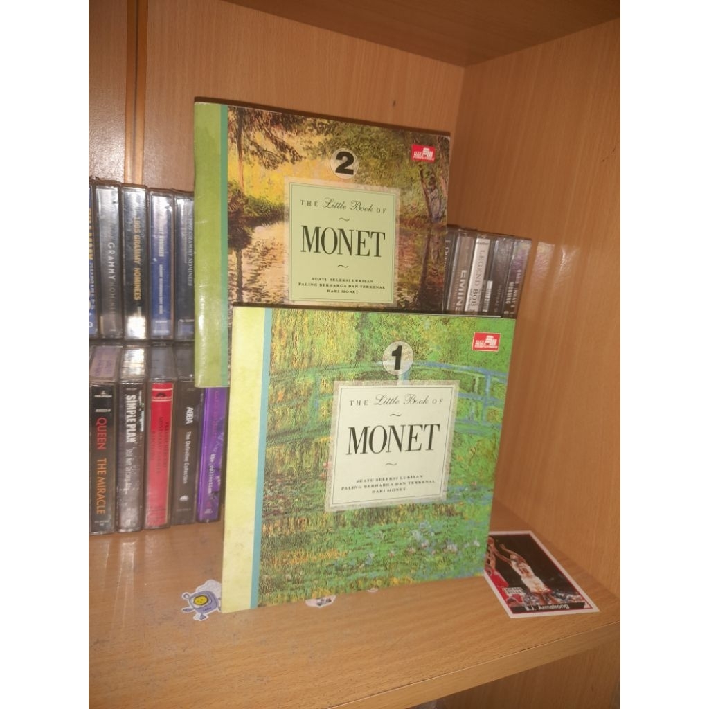 Sepaket buku The Little Book Of Monet 1 & 2