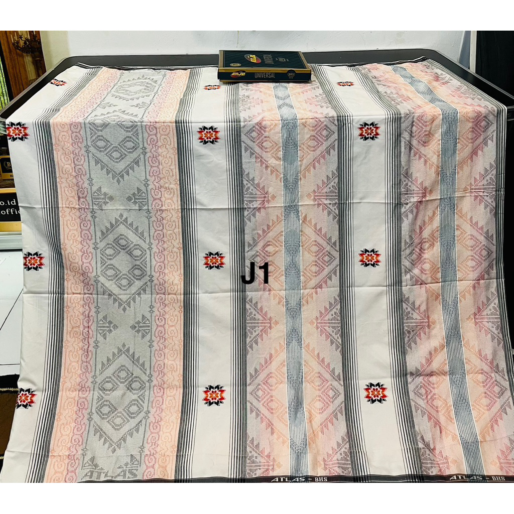 Sarung Atlas universal jaguard songket timbul