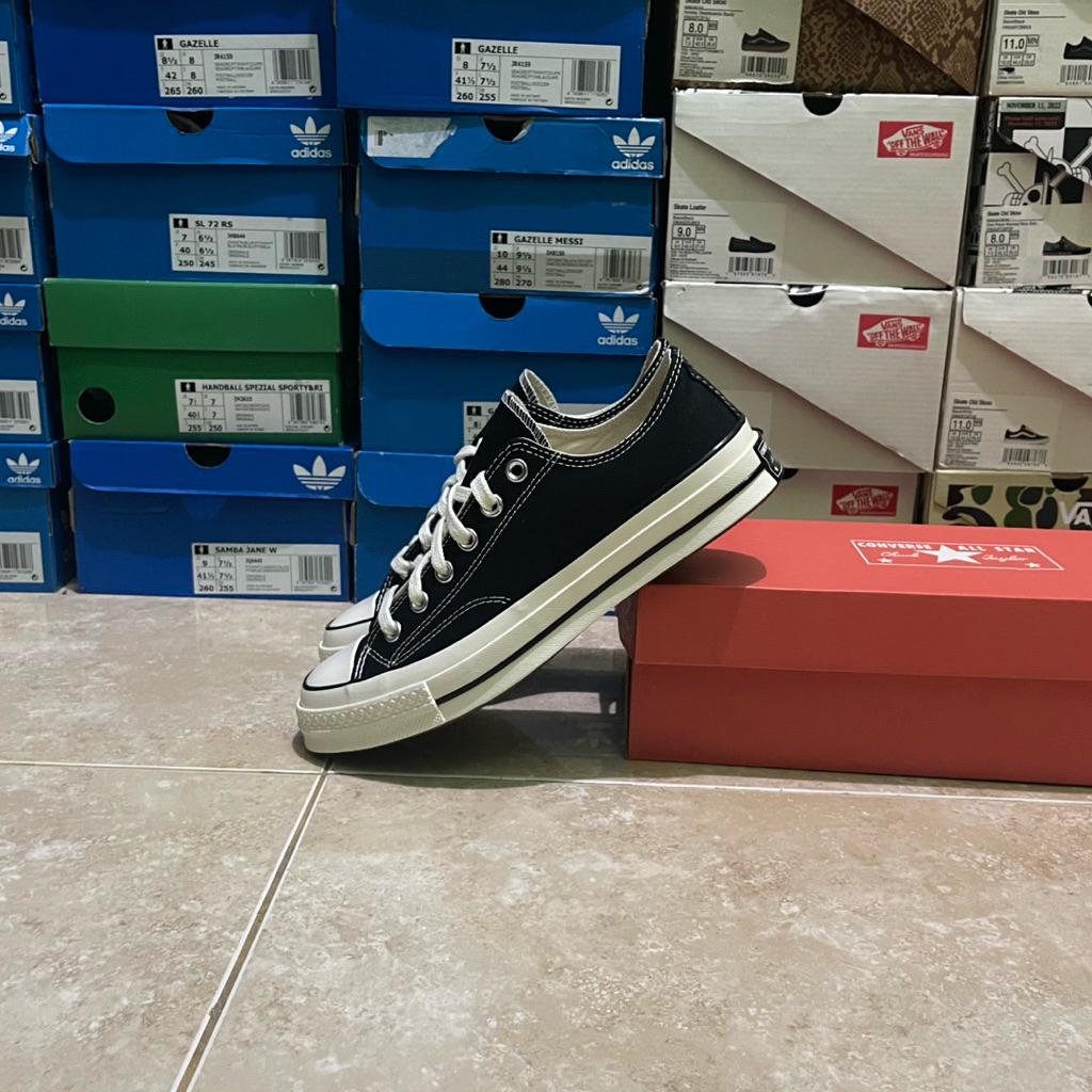 Converse chuck taylor 70s ox black white egret (Resmi PT MAP)