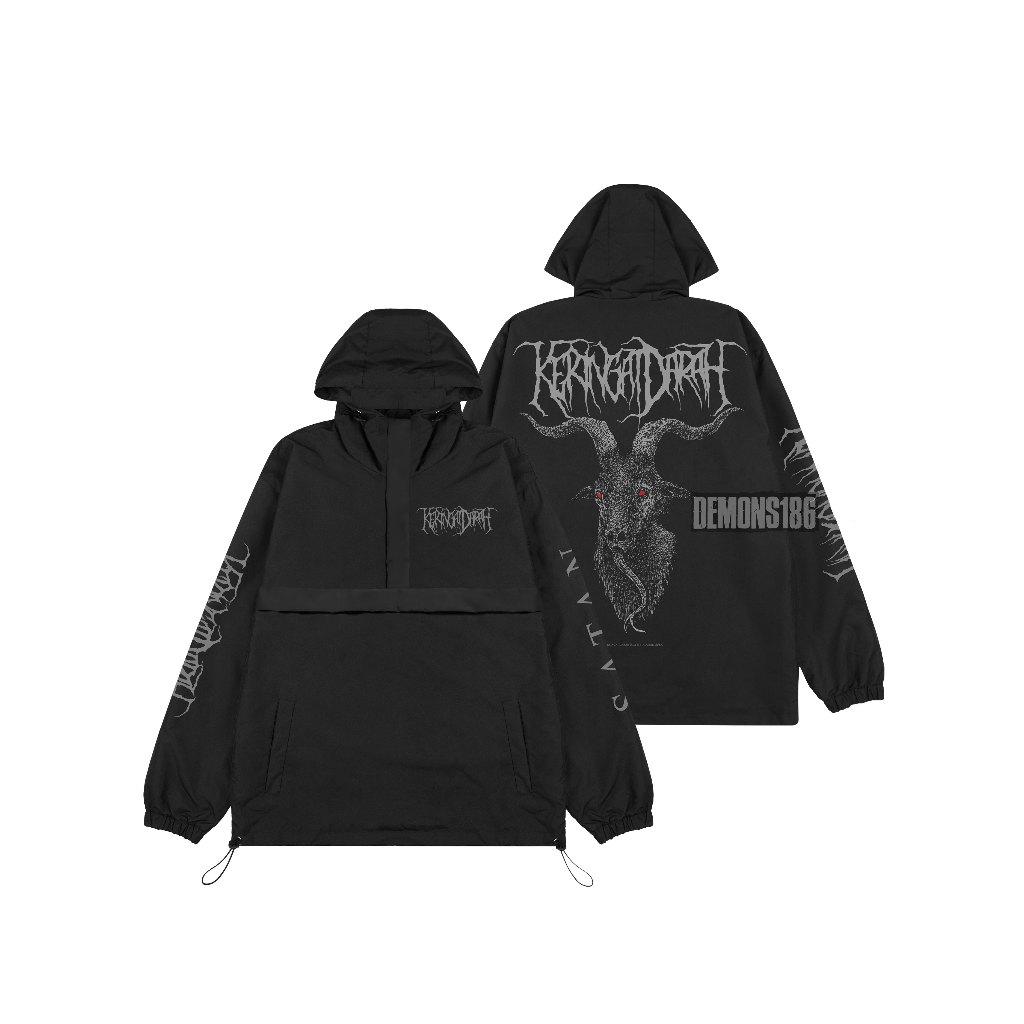 KERINGAT DARAH - SATANIC DEATHMETAL CAGOULE JACKET