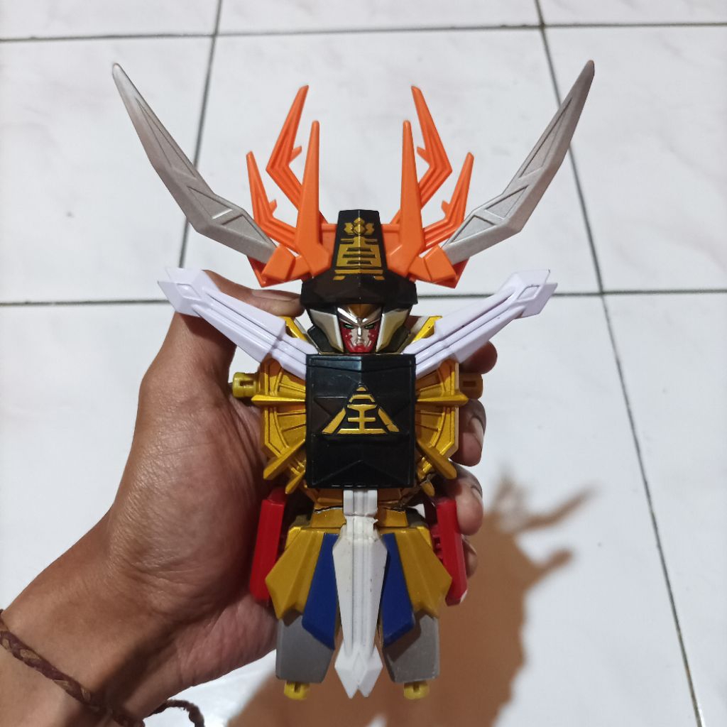 Bandai Original Part Megazord Samurai Power Rangers Mainan Action Figure