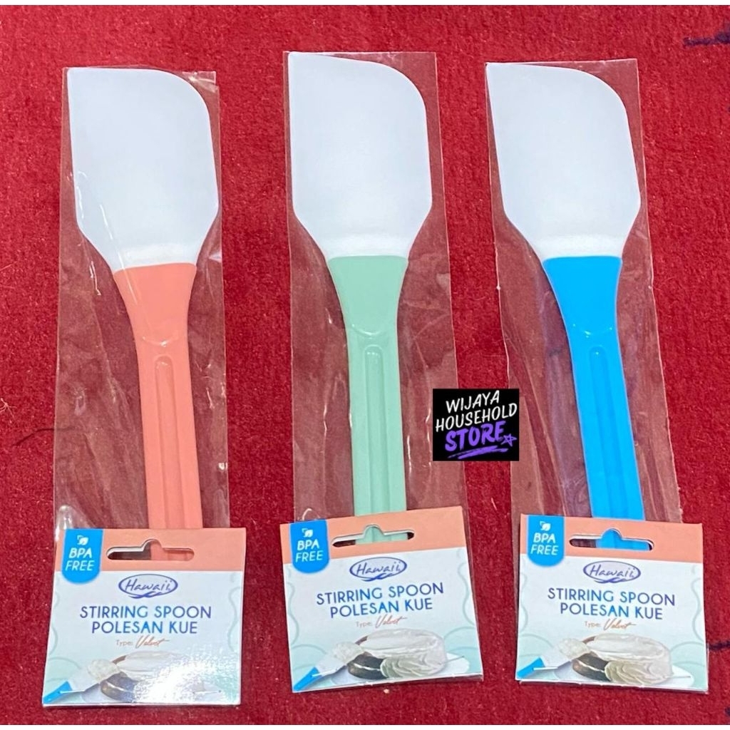 Spatula Besar / Spatula Silikon / Spatula Besar / Spatula Anti Panas  / Spatula Hawaii