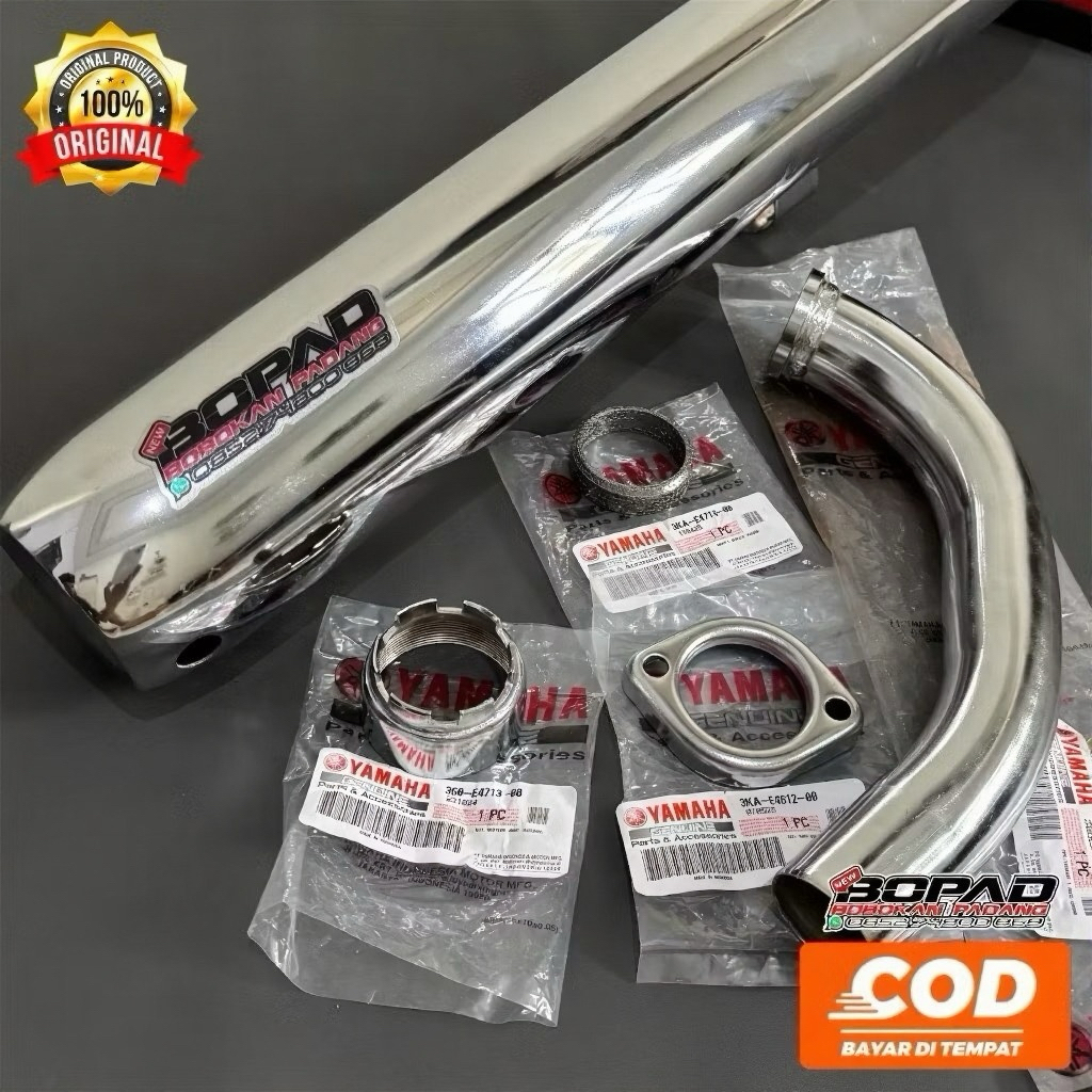 NEW Knalpot Rx-King Bopad (bobokan padang asli) rx king original