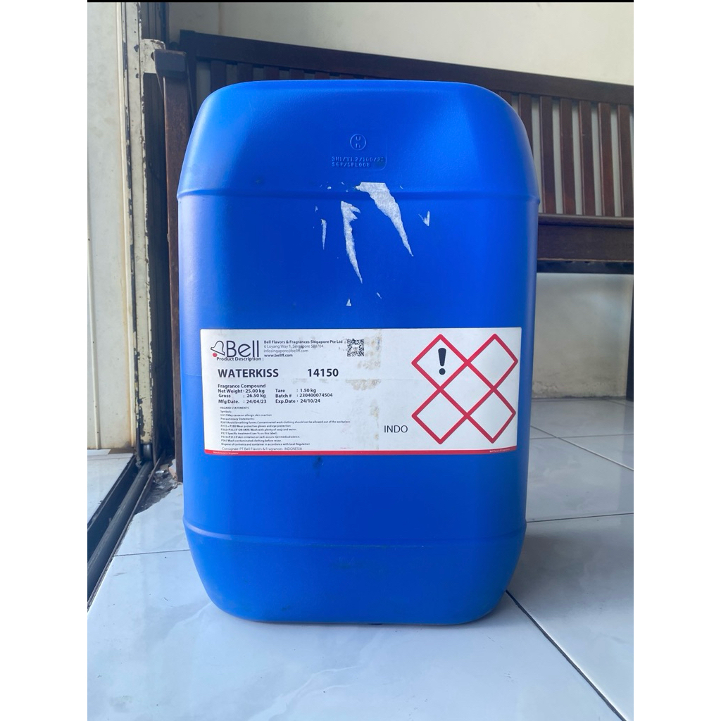 bibit parfum WATERKISS BELL 25KG JURIGEN SEGEL AQUAKISS