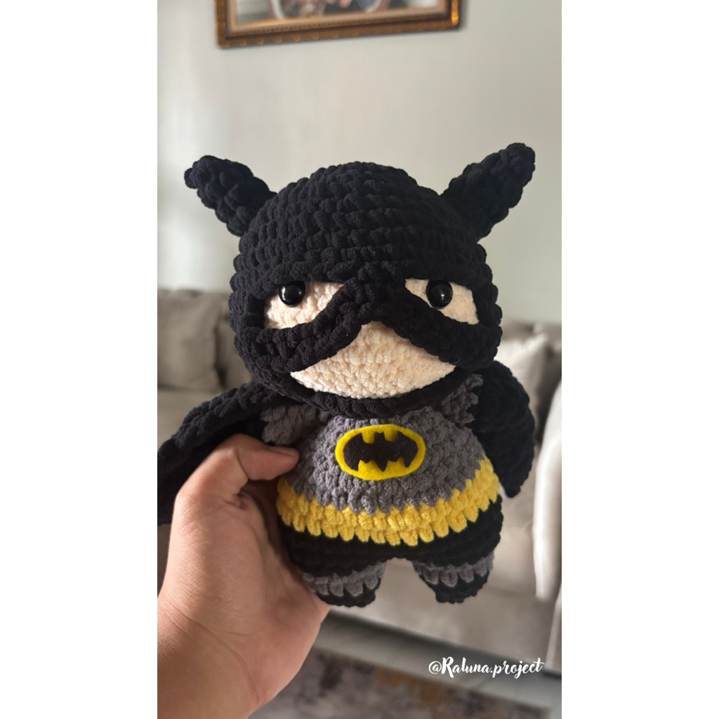 Boneka Rajut Batman