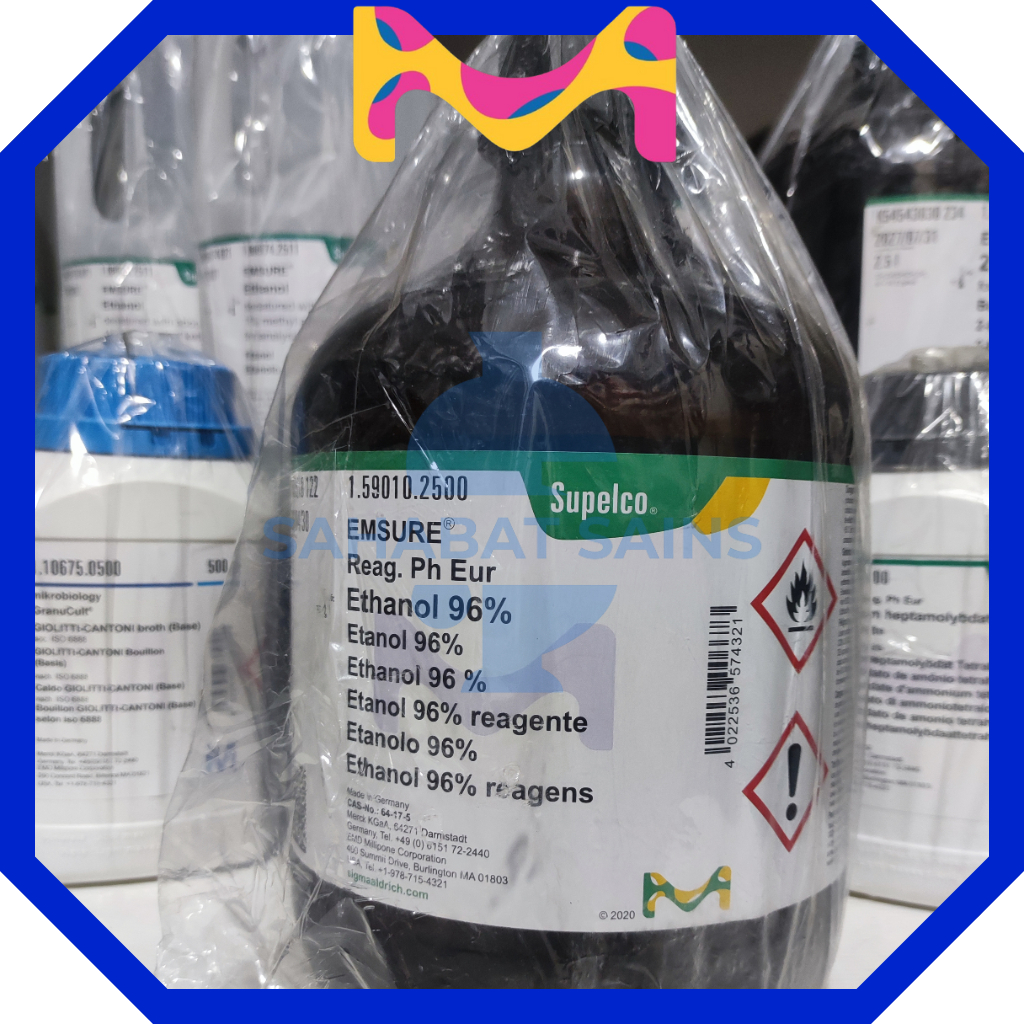 ETHANOL 96% 2,5 LITER 159010 / ETHANOL 96% REAG. PH EUR ORIGINAL