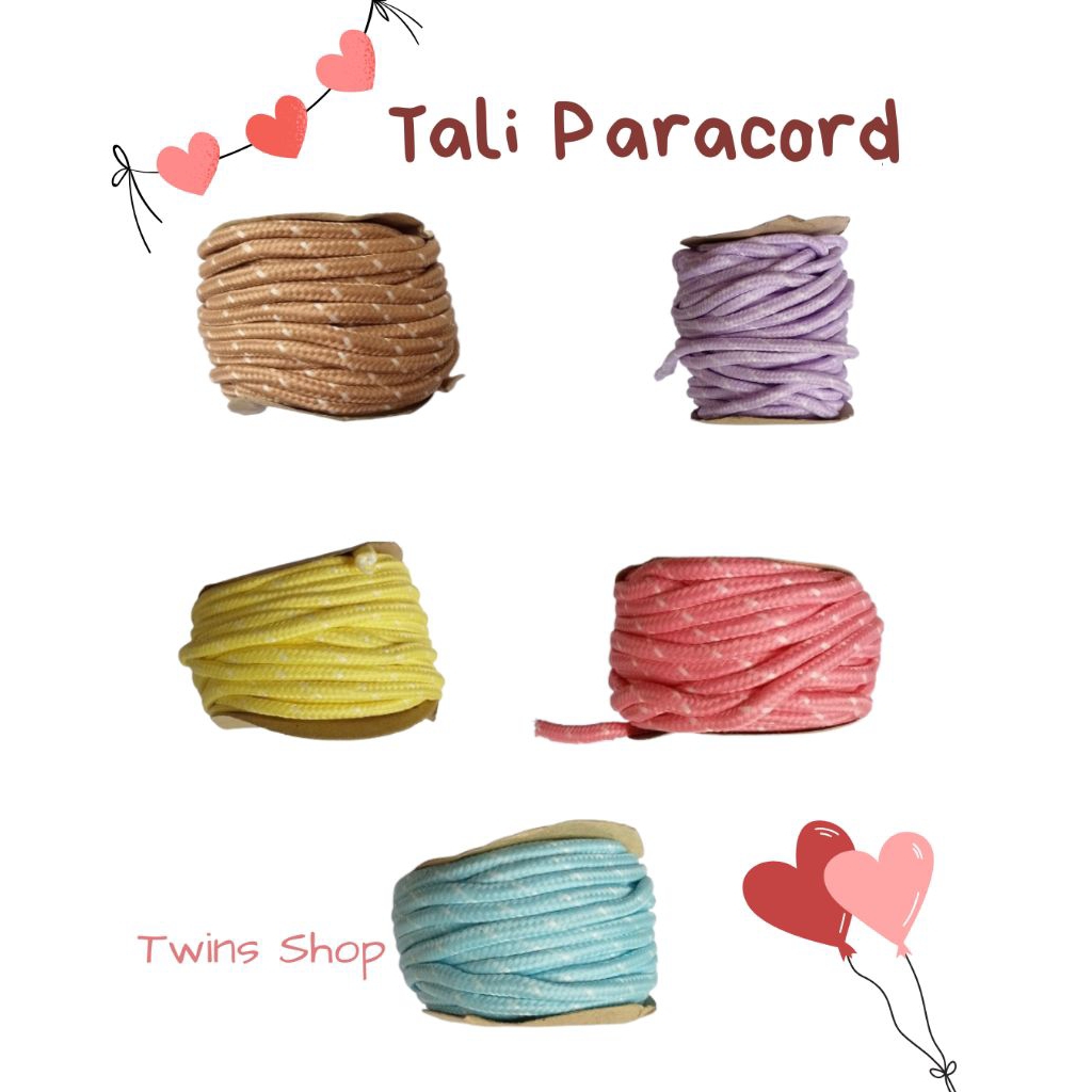 2 Meter Tali Paracord 5 mm