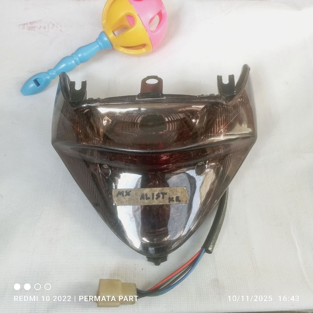 lampu belakang stop lamp yamaha jupiter mx 135 mx lama old hitam transparan variasi aksesoris