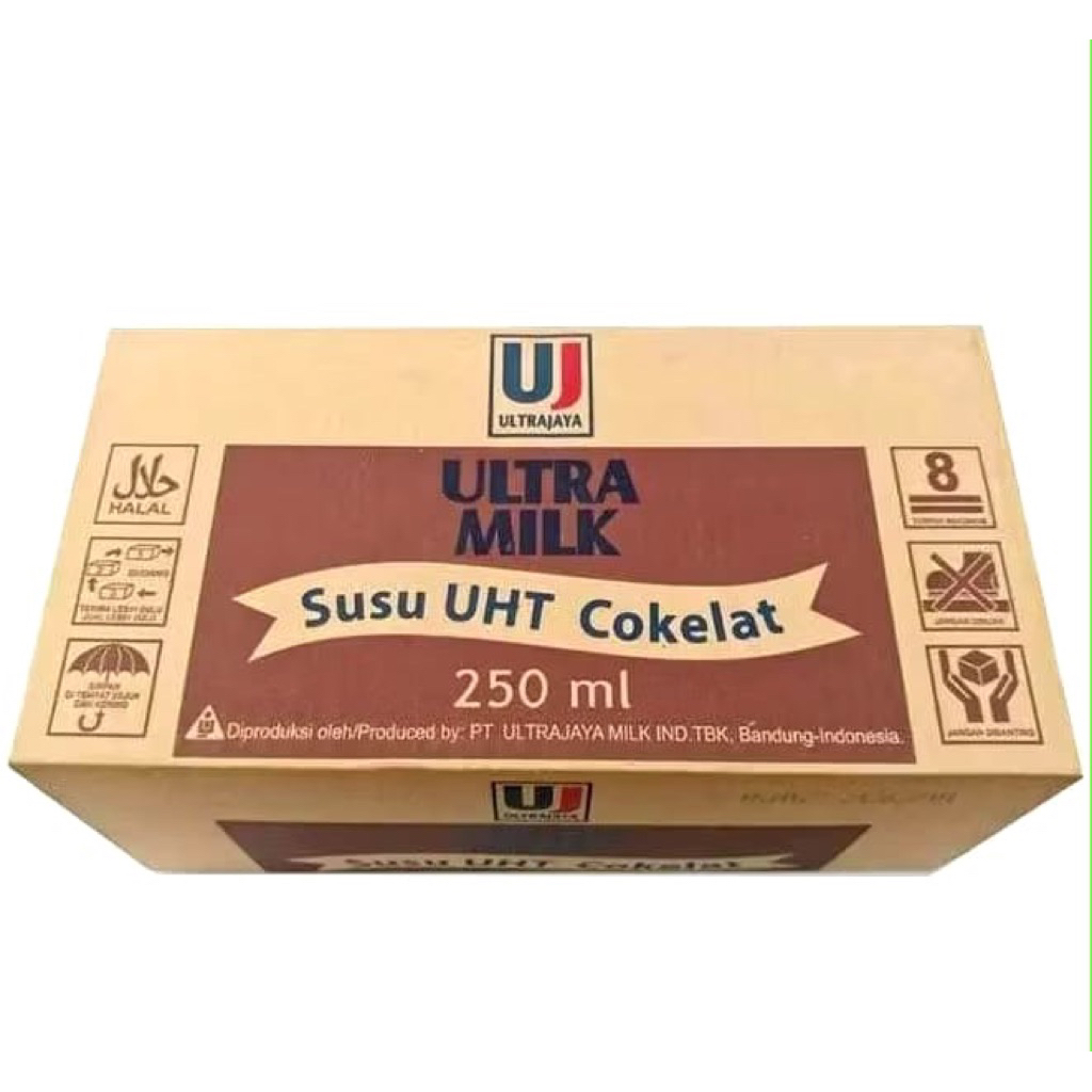 Ultra Milk Susu UHT 250ml 1Dus isi 24pcs