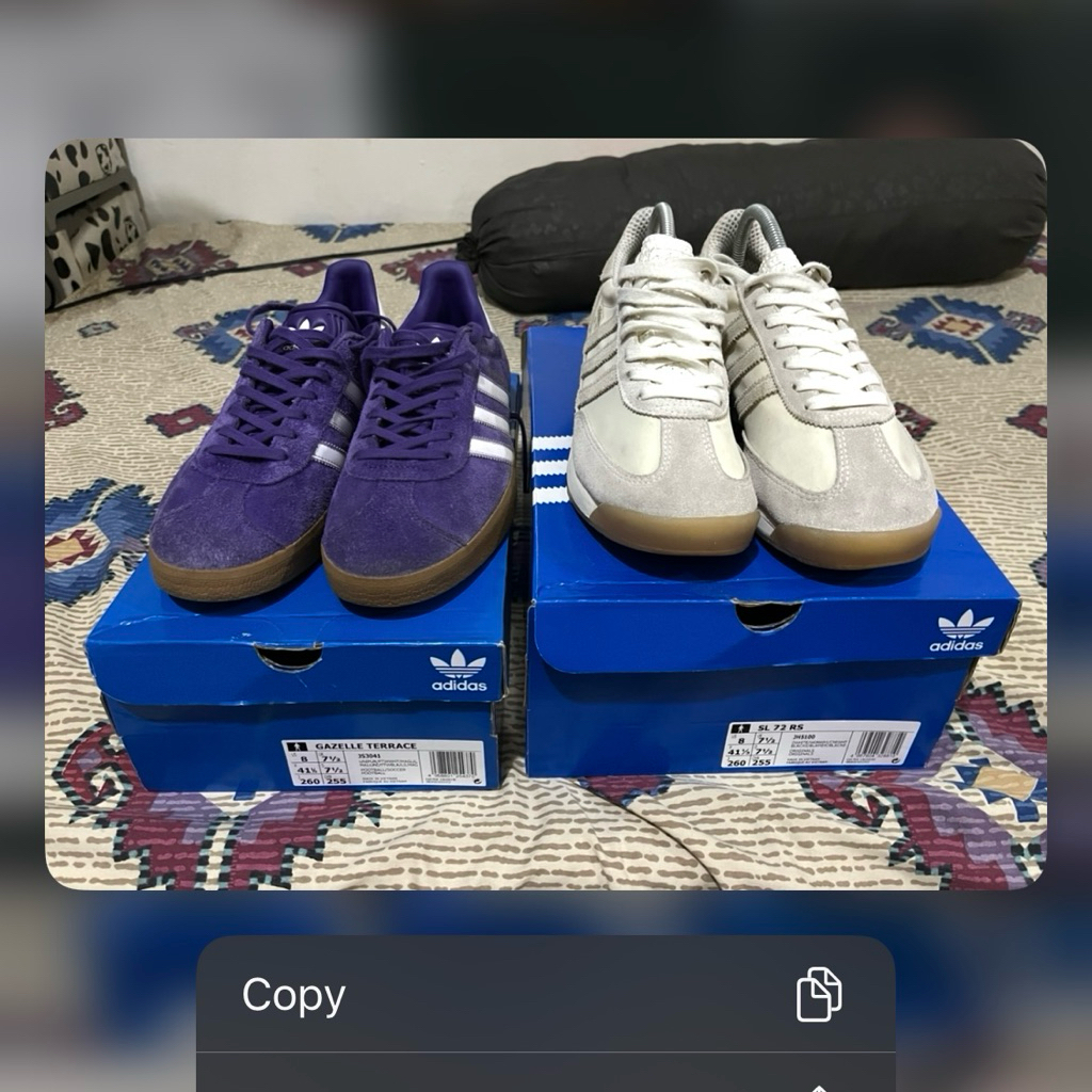 Adidas SL72 & Gazelle Terrace Real Madrid ORIGINAL 100% USED