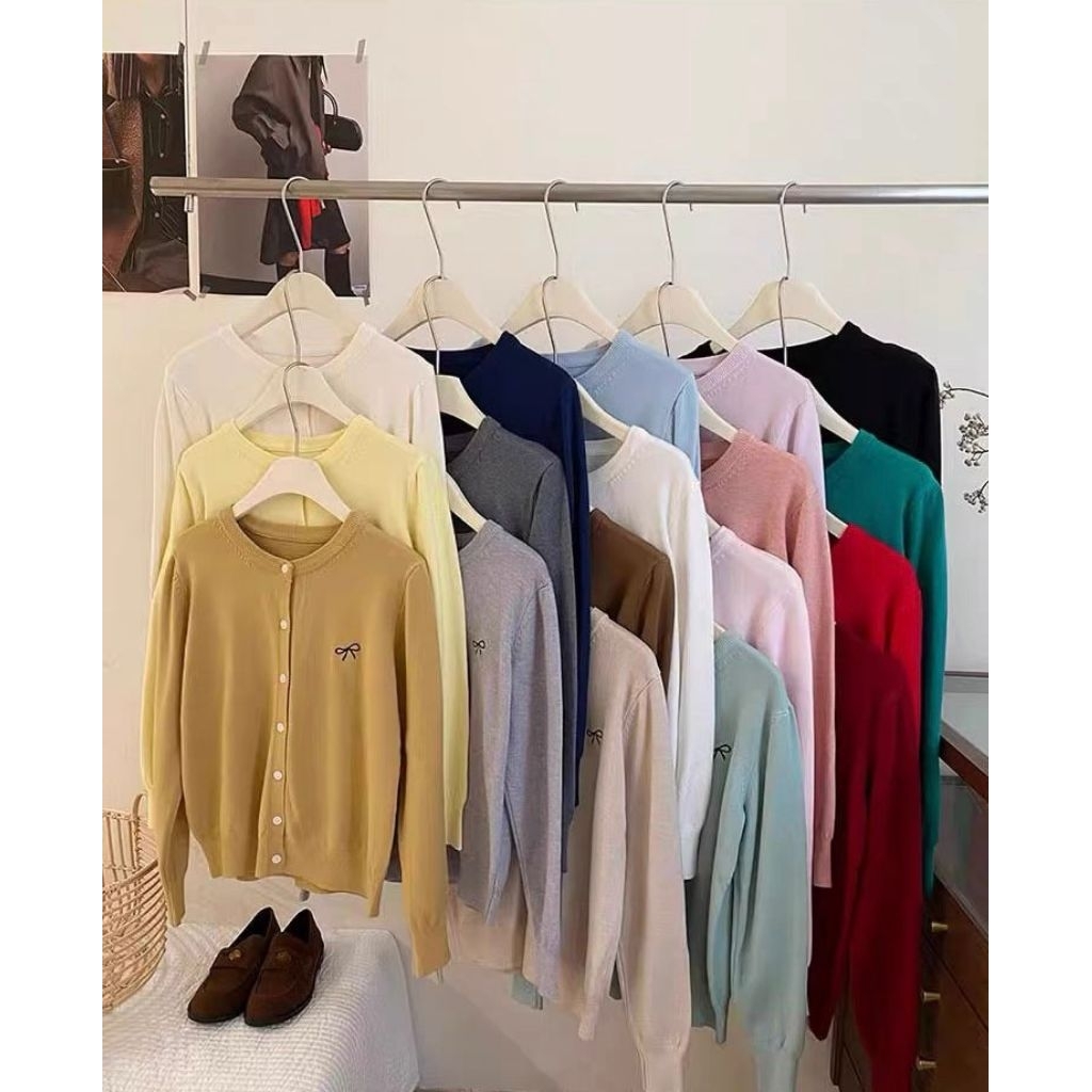 cardigan/rajut/kancing/baju wanita