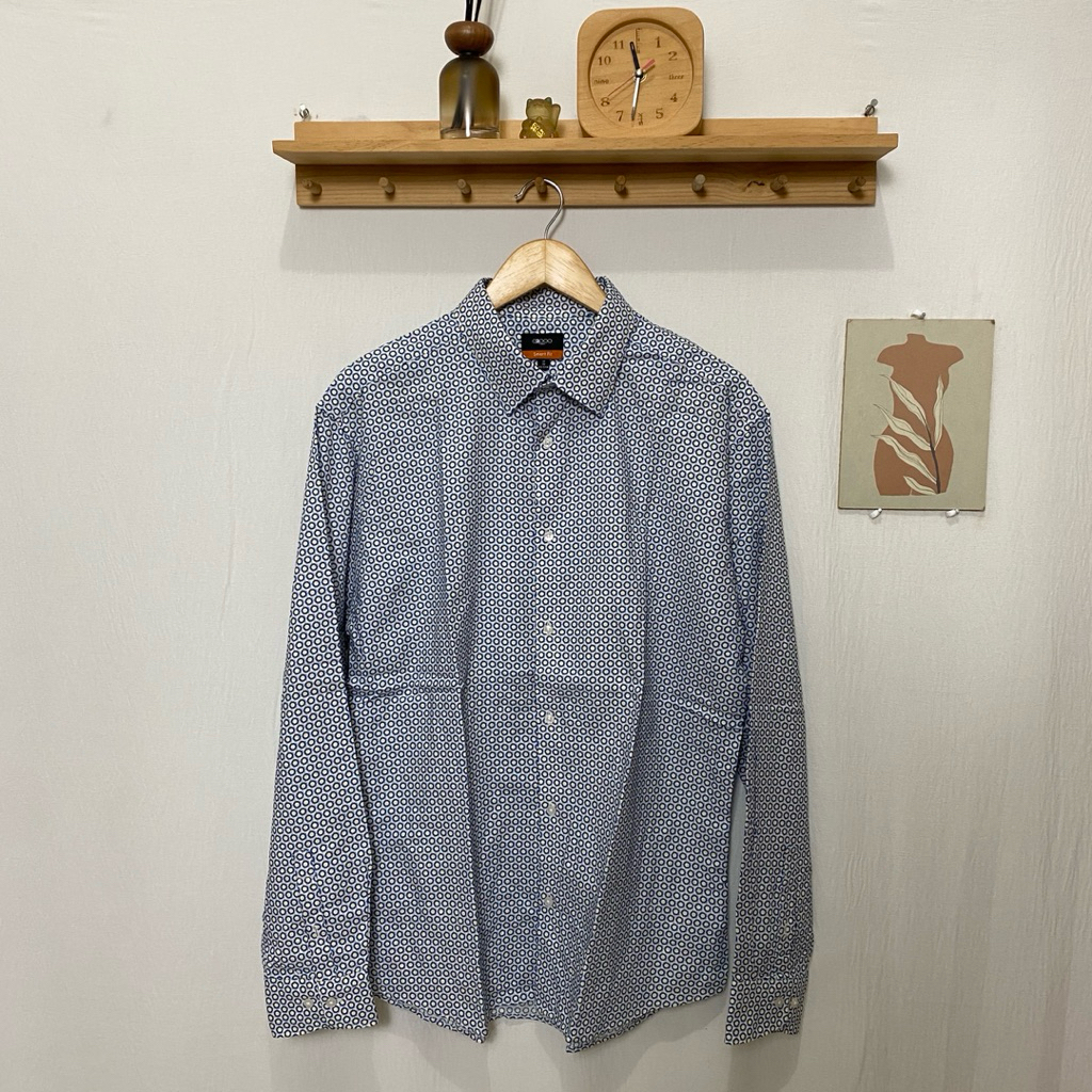 kemeja panjang pria G2000 original kondisi bagus size 17