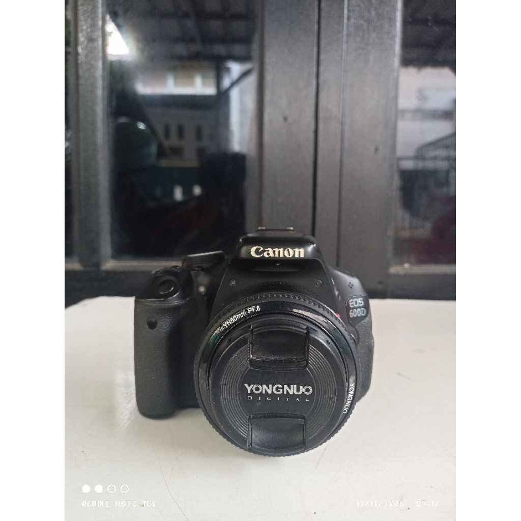 Kamera Second Canon 600D PAKET BOKEH VIGNET TIPIS