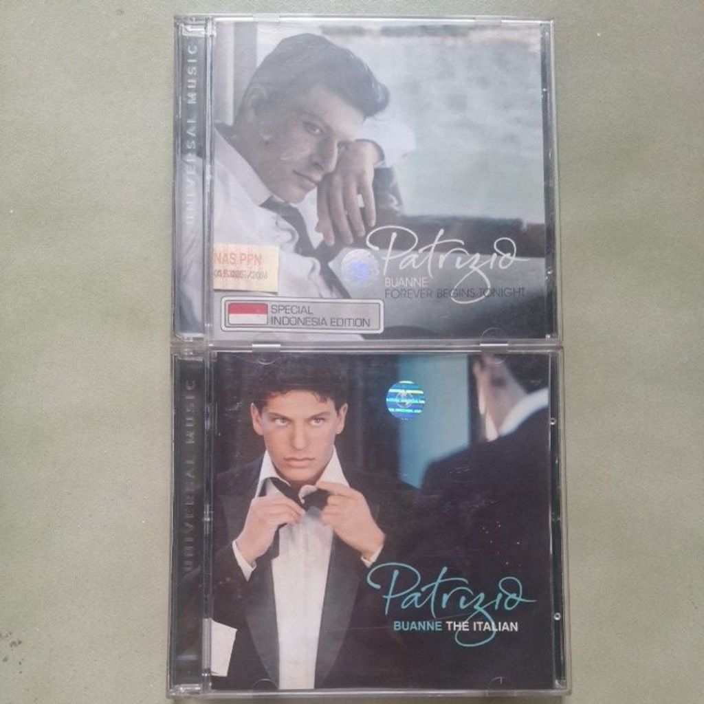 KASET CD ORIGINAL (PRELOVED)  PATRIZIO BUANNE