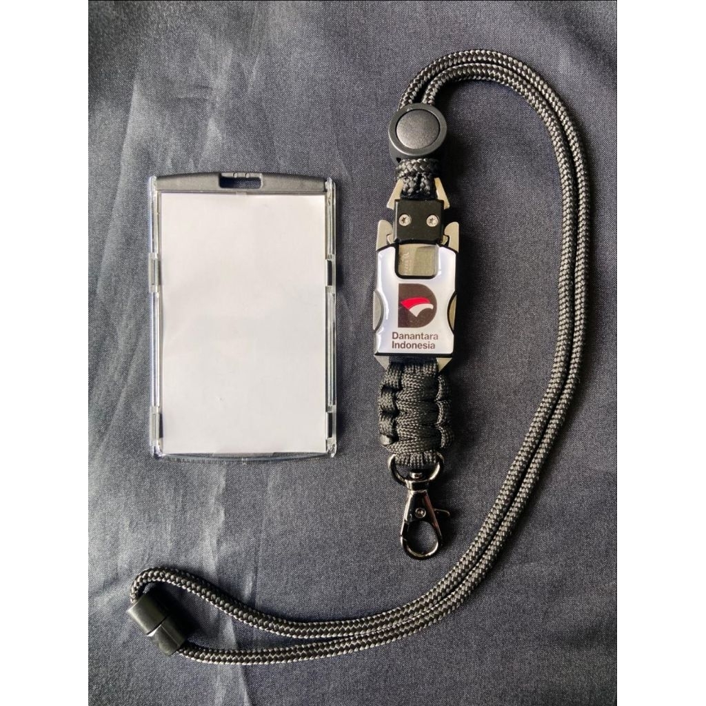 Gantungan/ Lanyard ID Card tactical Logo Danantara Indonesia